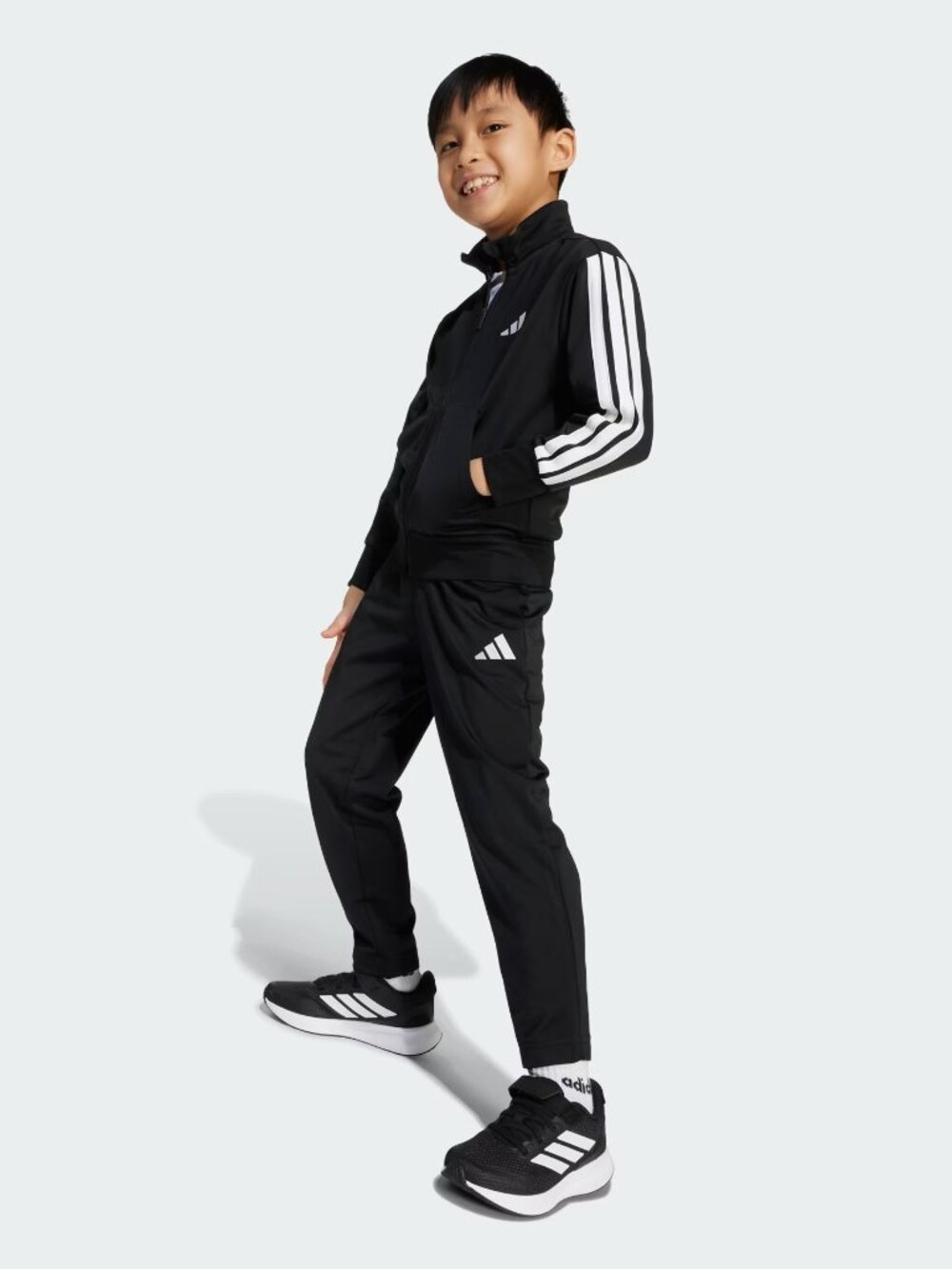 NWOT Kids Essential Black Adidas Tracksuit- Size 3T
